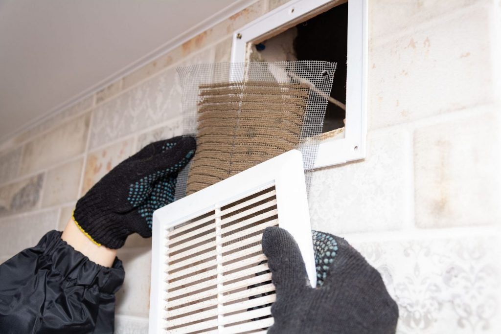 Cleaning a bathroom exhaust fan is a necessity.