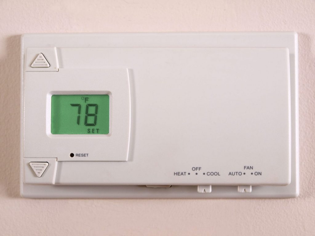 78 Degrees is the recommended setting for your ideal summer thermostat setting