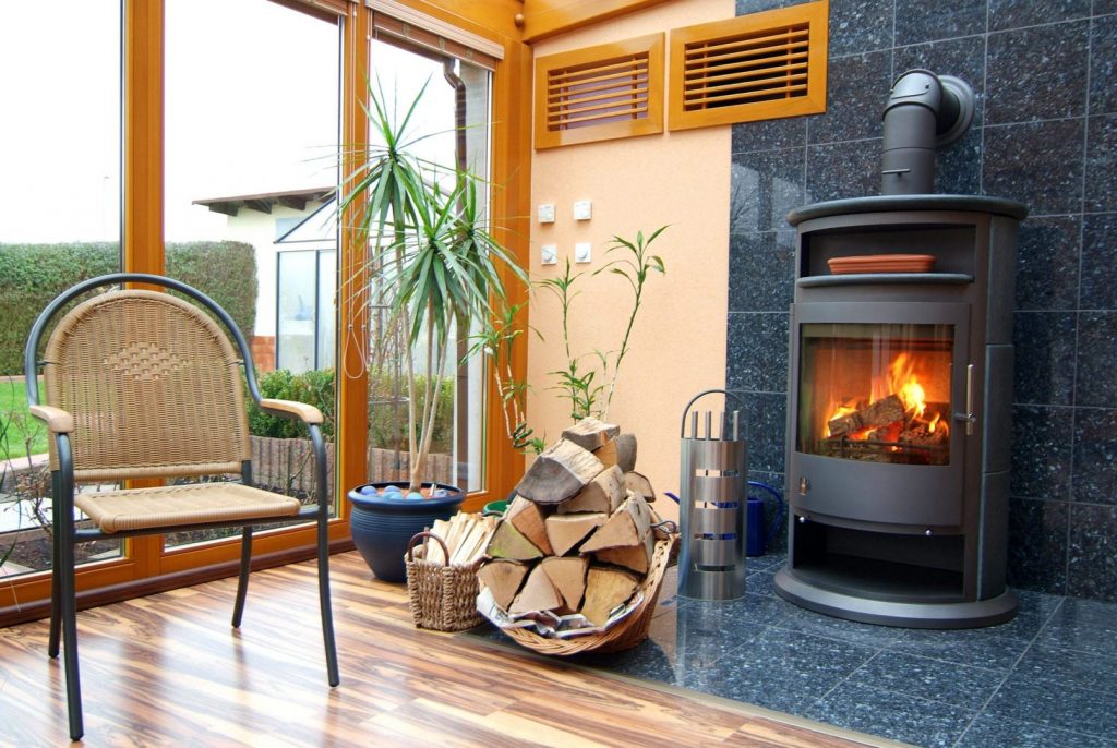 A wood burning fireplace is just one furnace alternative